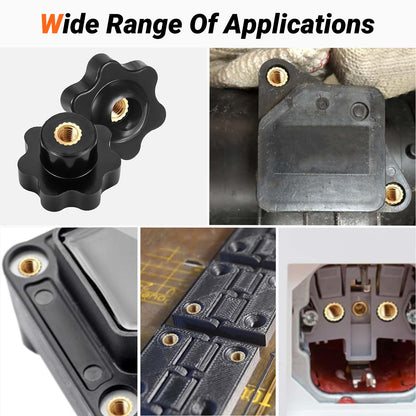 Preciva Heat-Set Insert Tip Set - with Soldering Iron and 130Pcs Thread Inserts, for 3D Printer Parts or Plastic Parts