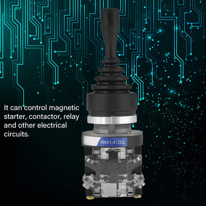 Upgraded Joystick Switch 1pc HKA1-41Z02 2NO 2-Position Return Momentary Joy Stick Joystick Switch