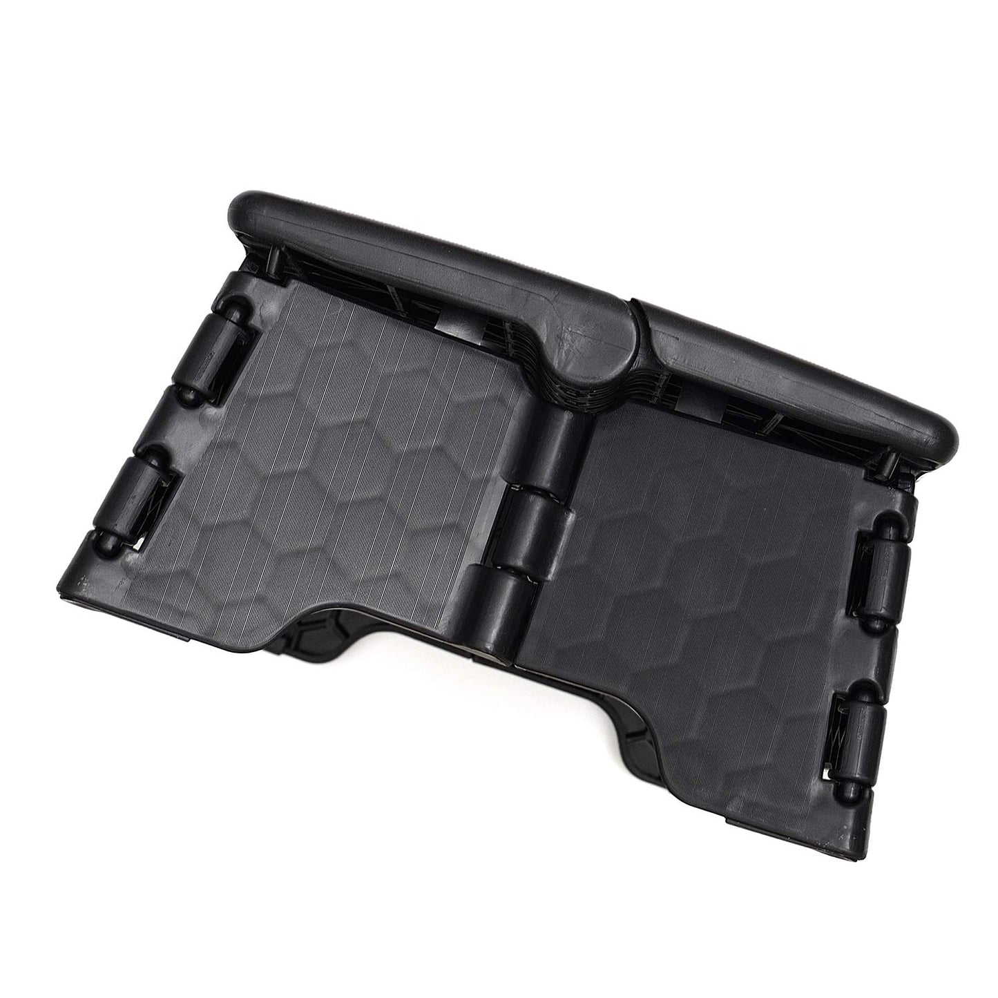 Portable Folding Step Stool, 5 inch Lightweight Anti-Skid Stepping Stool, Non-Slip Textured Grip Surface for Adults Seniors at Home, Kitchen, Bathroom, Bedroom, Closet, Holds Up to 300 Pounds Black
