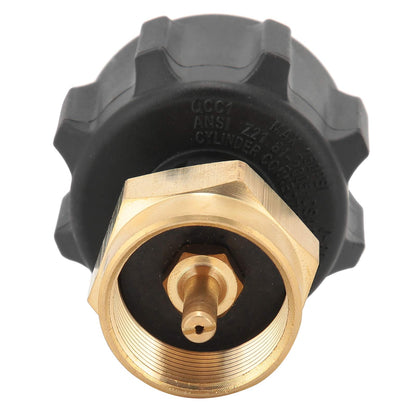Refill A, 20 Lb QCC 1 to Cylinder for 20LB QCC1 1LB Cy R Regulator Valve Grill Connectors Hoses Filling Connector Steel