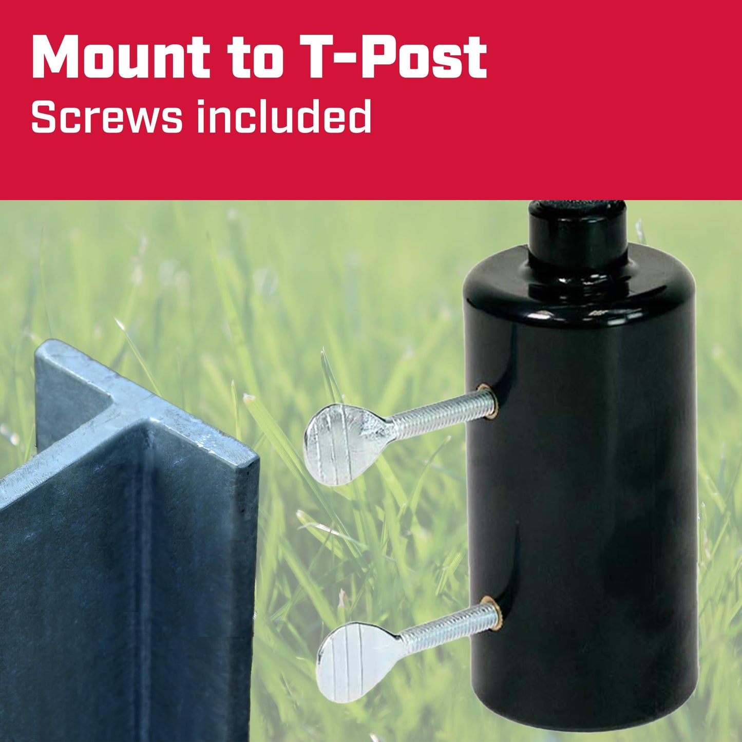 Chapin 4984: T-Post Impact Sprinkler, 360 Degree Automatic Impact Sprinkler for Small Gardens and Lawns, Up to 85ft Coverage Area