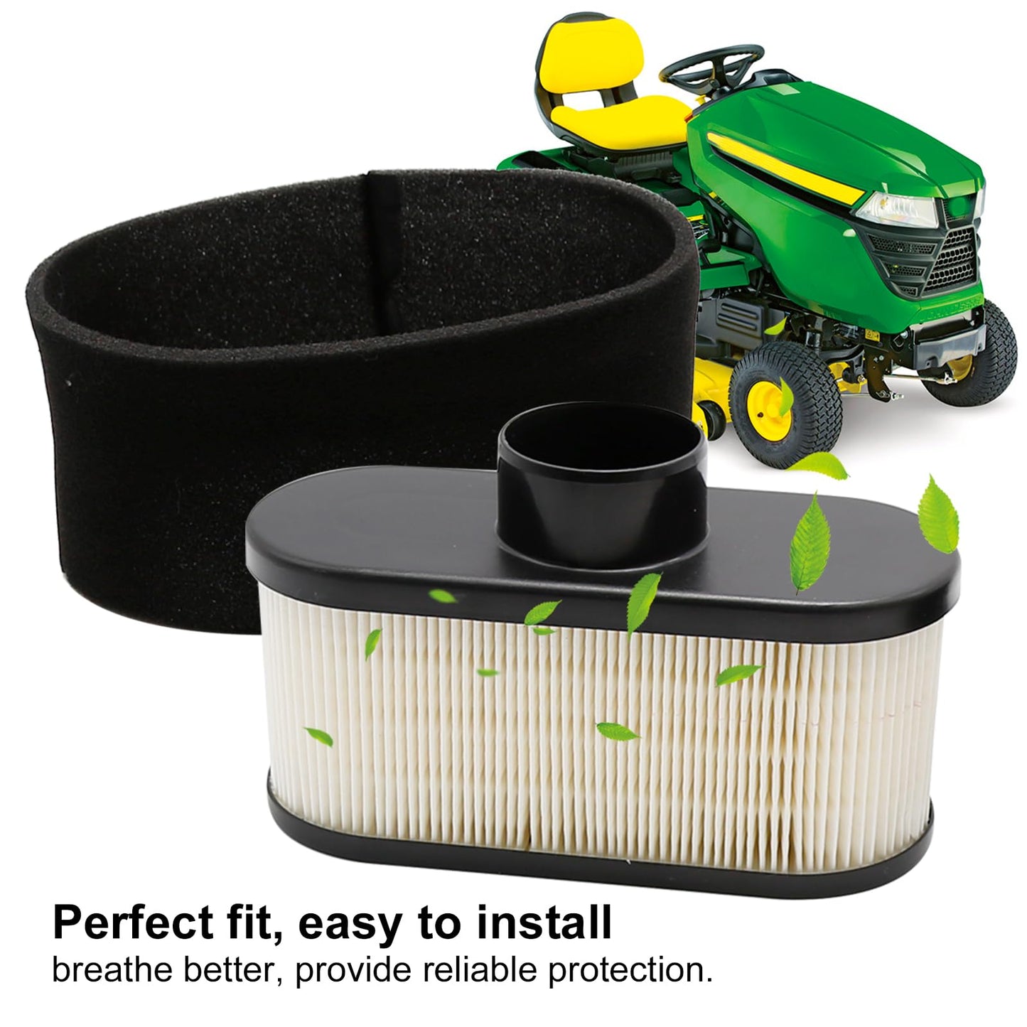 Vkinman 11013-7047 Air Filter 49065-7007 Oil Filter Replacement for Kawasaki FR651V FR730V FS481V FS541V FS600V FS730V Engine Lawn Mower Tractor Tune Up Kits