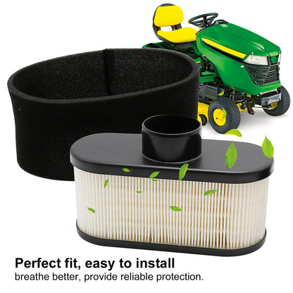 Vkinman 11013-7047 Air Filter 49065-7007 Oil Filter Replacement for Kawasaki FR651V FR730V FS481V FS541V FS600V FS730V Engine Lawn Mower Tractor Tune Up Kits