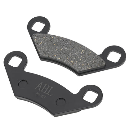 AHL Front and Rear Brake Pads for Polaris 500 550 800 850 1000 XP Sportsman Forest XP Touring X2 H.O. EPS SP Scrambler High Lifter 2009 2010 2011 2012 2013 2014 2015 2016 2017 2018