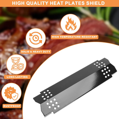 BBQ Parts Heat Shield Plate for Nexgrill BBQ Replacement Parts 720-0830H 720-0898 720-0864 720-0896B 720-0830A 720-0925 Flame Cover/Flame Shields/Flame Tamers for Backyard Grill Replacement Parts,4PCS