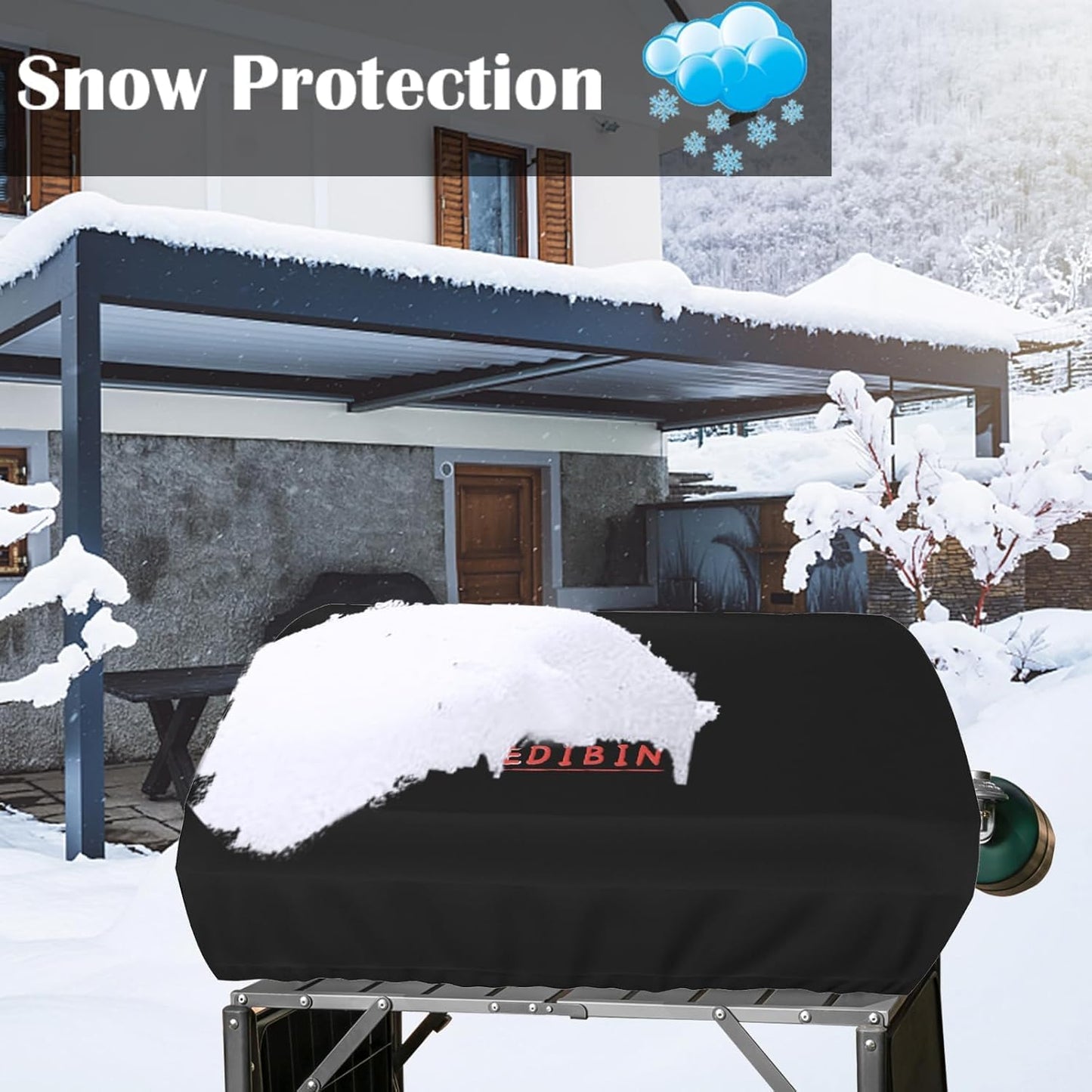 22 inch Griddle Cover for Blackstone 22 inch Tabletop Griddle with Hood, Waterproof 900D Heavy Duty Polyester 22" Grill Cover for Blackstone 22" Tabletop Griddle 1813
