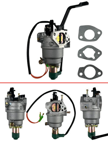 TURBOTUNITY Generator Carburetor Kit for Champion Predator Generac 420cc 439cc 459cc 11hp 13hp GX390 6500 8750 9000 5500 7000 8000 7500 9500 Watts