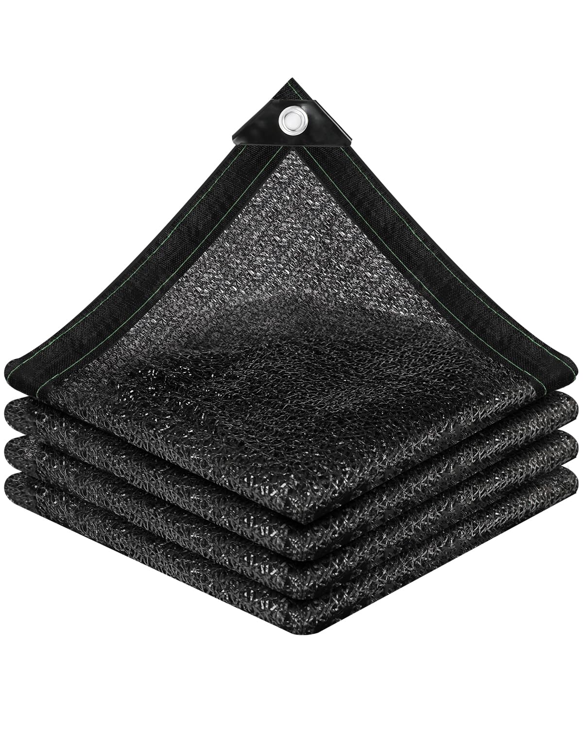 vensovo 50% Sunblock Shade Cloth Net Black Resistant - 8x12 Ft Garden Shade Mesh for Plant Cover, Greenhouse, Chicken Coop, Kennels, Tomatoes Plants