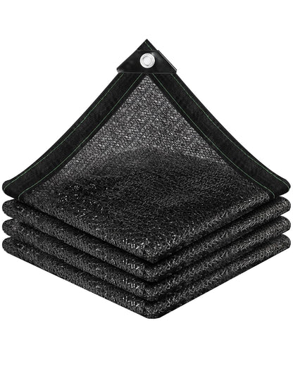 vensovo 50% Sunblock Shade Cloth Net Black Resistant - 8x12 Ft Garden Shade Mesh for Plant Cover, Greenhouse, Chicken Coop, Kennels, Tomatoes Plants