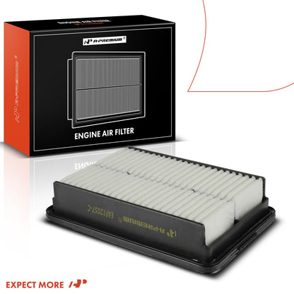 A-Premium 2-PC Engine Air Filter Compatible with Hyundai Elantra(17-20), Kona(18-23) & Kia Forte(19-23), Forte5(20-23), Soul(20-23) - 1.4L 1.6L 2.0L