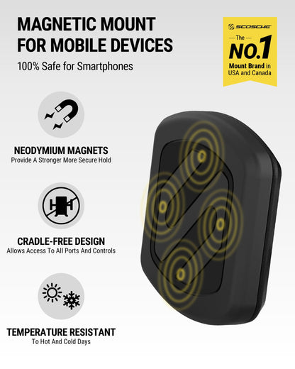 Scosche MAGDMB MagicMount Magnetic Dash Mount for Mobile Devices