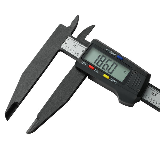 SCITOOLS Digital Caliper 0-8"/200mm Measuring Tool, Micrometer Caliper with Auto-Off Feature, Interchangeable Between inches and millimeters for Jewelry Measurement and 3D Printing
