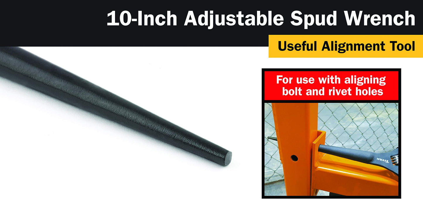 Titan 211 106-Inch Adjustable Spud Wrench