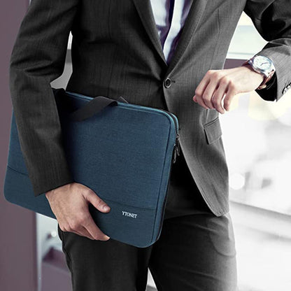 Ytonet Laptop Sleeve Case 15.6 Inch, Slim Water Resistant TSA Carrying Case with Handle, Durable Protective Laptop Cover Compatible with HP Dell Lenovo Asus Notebooks, Gifts for Men Women, Deep Teal