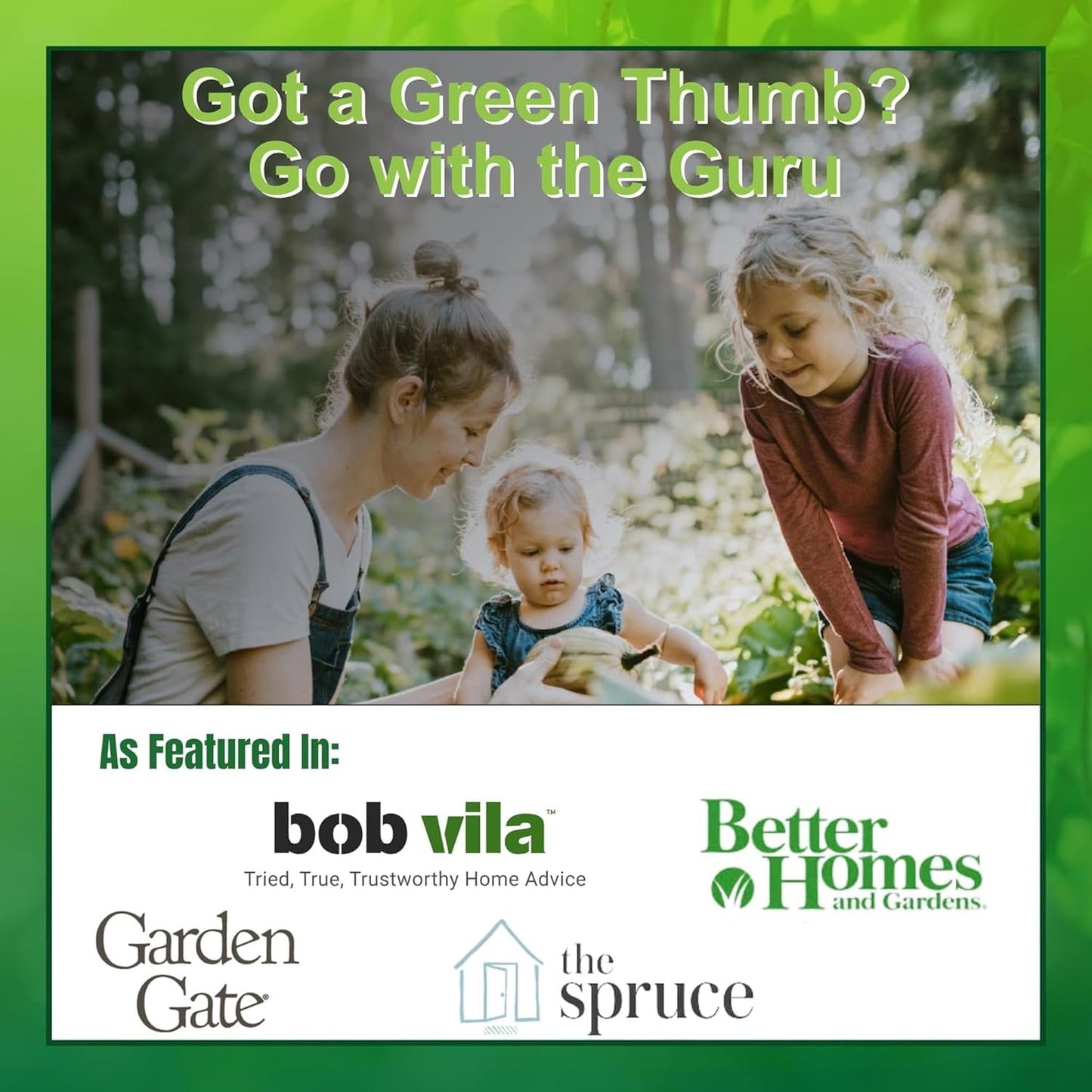 GARDEN GURU Cushioned Gardening Knee Pads with Adjustable Straps - Soft Inner Liner, Ultra Comfort Padding, Garden Kneelers for Yard Work, Cleaning, Household Chores, Roofing, and More