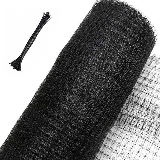7 X 100 Feet Bird Netting with 50pcs Ties for Garden Fencing Garden Fence Insect Netting for Fruit Tree Netting Netting for Plants Protect Plants Fruits Trees from Rodents Birds (7 x 100 Feet)