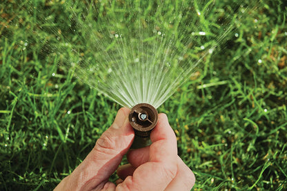 Rain Bird 1806APPRS Pressure Regulating (PRS) Professional Pop-Up Sprinkler, Adjustable 0° - 360° Pattern, 8' - 15' Spray Distance, 6" Pop-up Height, Black