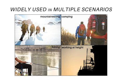 BlueStraw Tool Lanyard, Quick Release Shock Absorbing Safety Tool Leash Retractable Bungee Cord with Carabiner Clip and Adjustable Loop End, Maximum Weight Limit 10KG / 22lb, Fall Protection Equipment