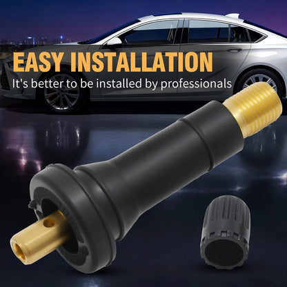 CADUFUELLY 20Pcs TPMS 20008 Rubber Snap-in Tire Valve Stem Replacemen for GM-930A for GMC for Cadillac for Chevrolet Silverado 1500 2500 Suburban Replaces 17-20008