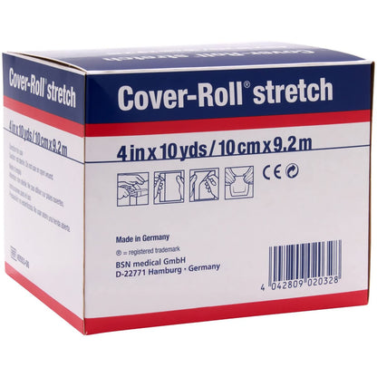 BSN 45553 Medical Cover-Roll Stretch Adhesive Bandage, 4" x 10 yd.