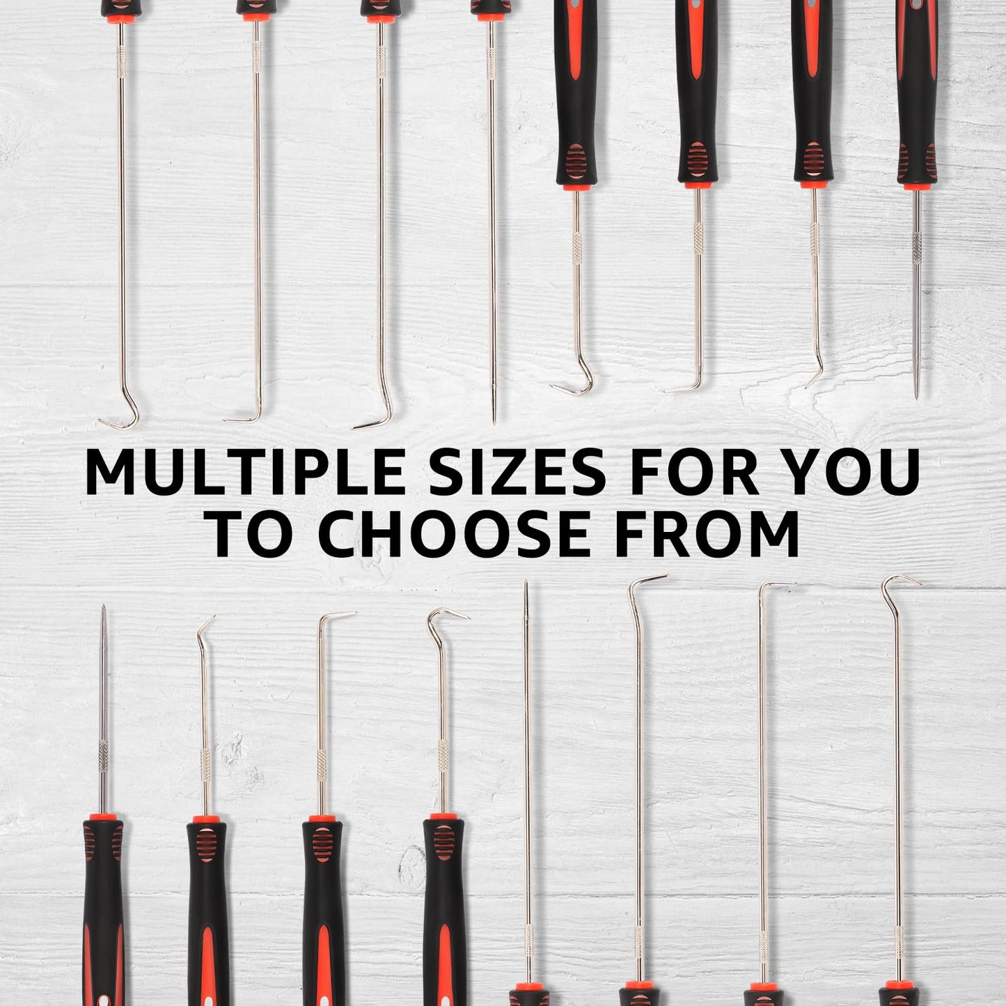 16Pcs Precision Hook and Pick Set Easy Removal Automotive Pick Tool Multipurpose Mechanic Pick and Hook Set for Remove Automotive Electronics Maintenance Home Repair