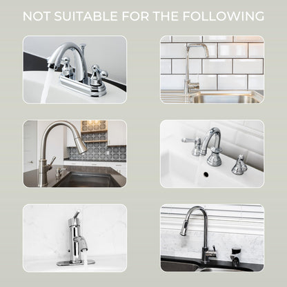 Natureva Home - Stone Faucet Mat | Diatomite Sink Splash Guard | Instant Drying Tray for Kitchen Bathroom Sinks | Made of Diatomaceous Earth | Absorbing Water Instantly | Design Arch | Colour Graphite