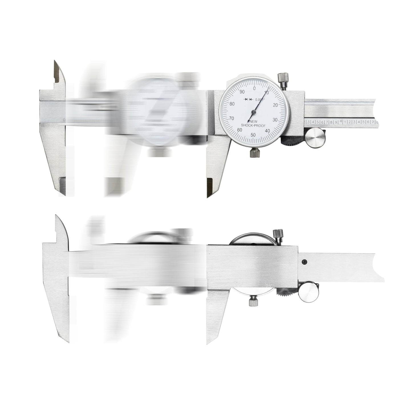 TEXALAN 0-6'' 4 Way Dial Caliper 0.001'' Shock Proof 0-150mm