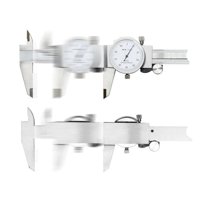 TEXALAN 0-6'' 4 Way Dial Caliper 0.001'' Shock Proof 0-150mm