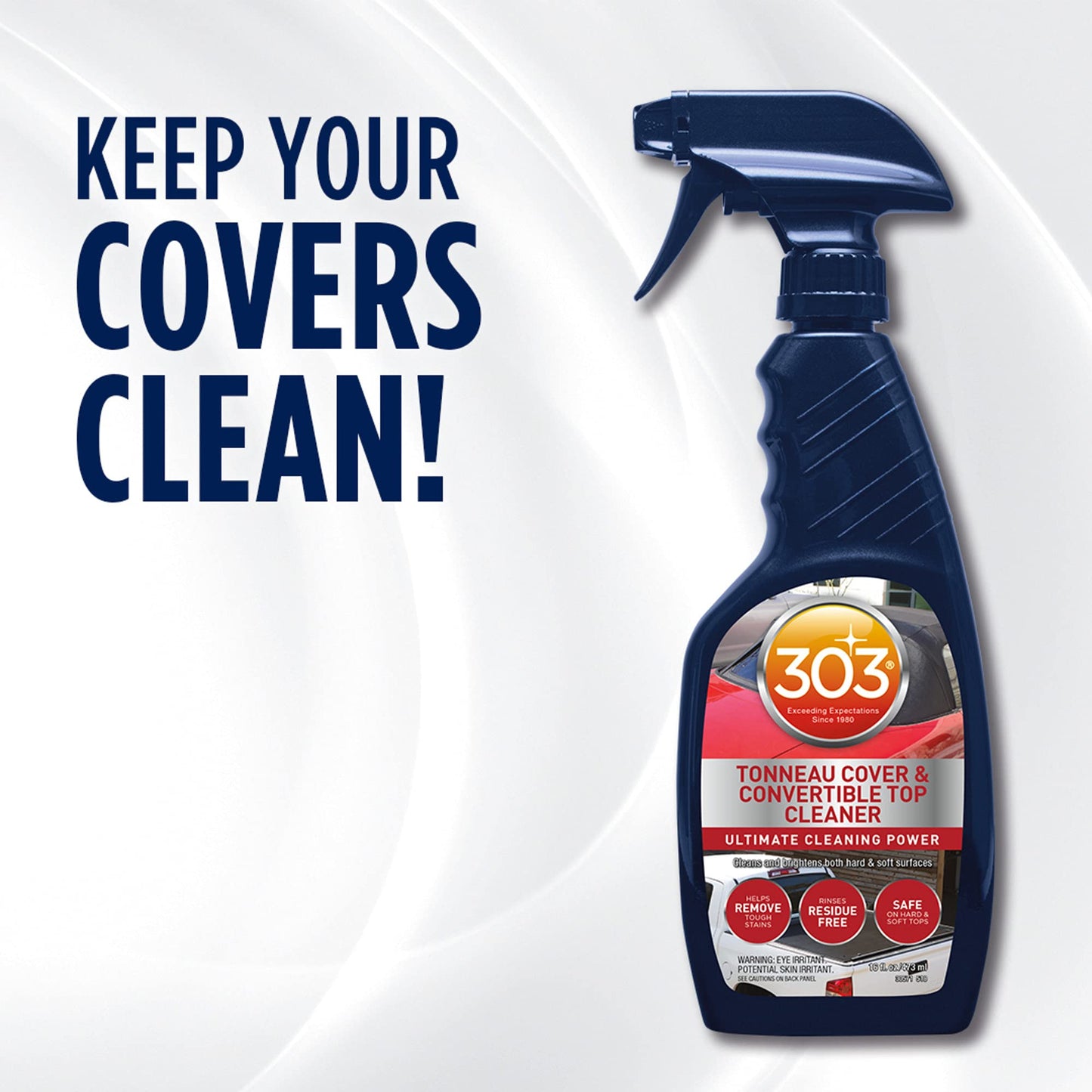 303 Tonneau Cover and Convertible Top Cleaner - Vinyl and Fabric Top Cleaner, 16 fl. oz.