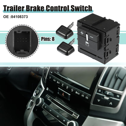 ACROPIX Car Trailer Brake Control Switch Car Accessories Fit for Chevrolet Colorado - Pack of 1 Black