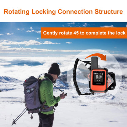 Backpack Tether for Garmin inReach MINI/inReach MINI 2 Handheld GPS - Backpack Mount Not for Other Garmin Models