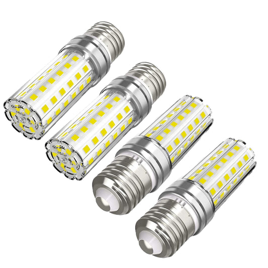 12W LED Corn Light Bulb - Equivalent 100W Incandescent, 1200LM, E26 Base Warm White 3000K Non-Dimmable, 4-Pack