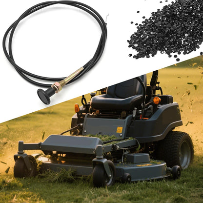 SYOWADA 1-603336 Control Choke Cable, Replacement for Exmark Turf Tracer Hydro Drive Unit with 52" and 60" Floating Deck, Replaces 1603336