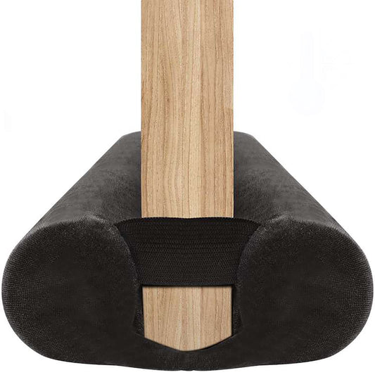 BKSAI Door Draft Stopper for Doors No Adhesive Draught Excluder Under Door Wind Sound Blocker for Bottom of Door,Reduce Noise Draught Excluder Sweep Sound Proof(Black)