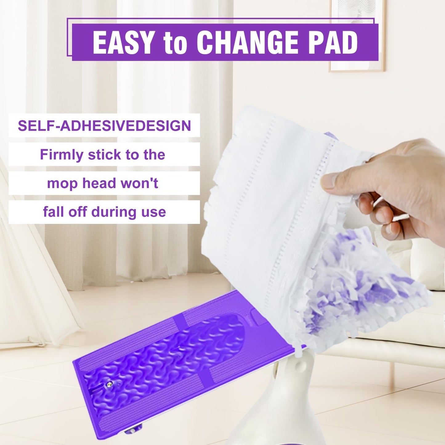 15 Pack Disposable Power Mop Refills Pads for Swiffer Power Mop,Spray Wet Pads Refill for Swiffer,Disposable Swifter Mopping Pads Refills for Multi-Surface Floor Cleaning