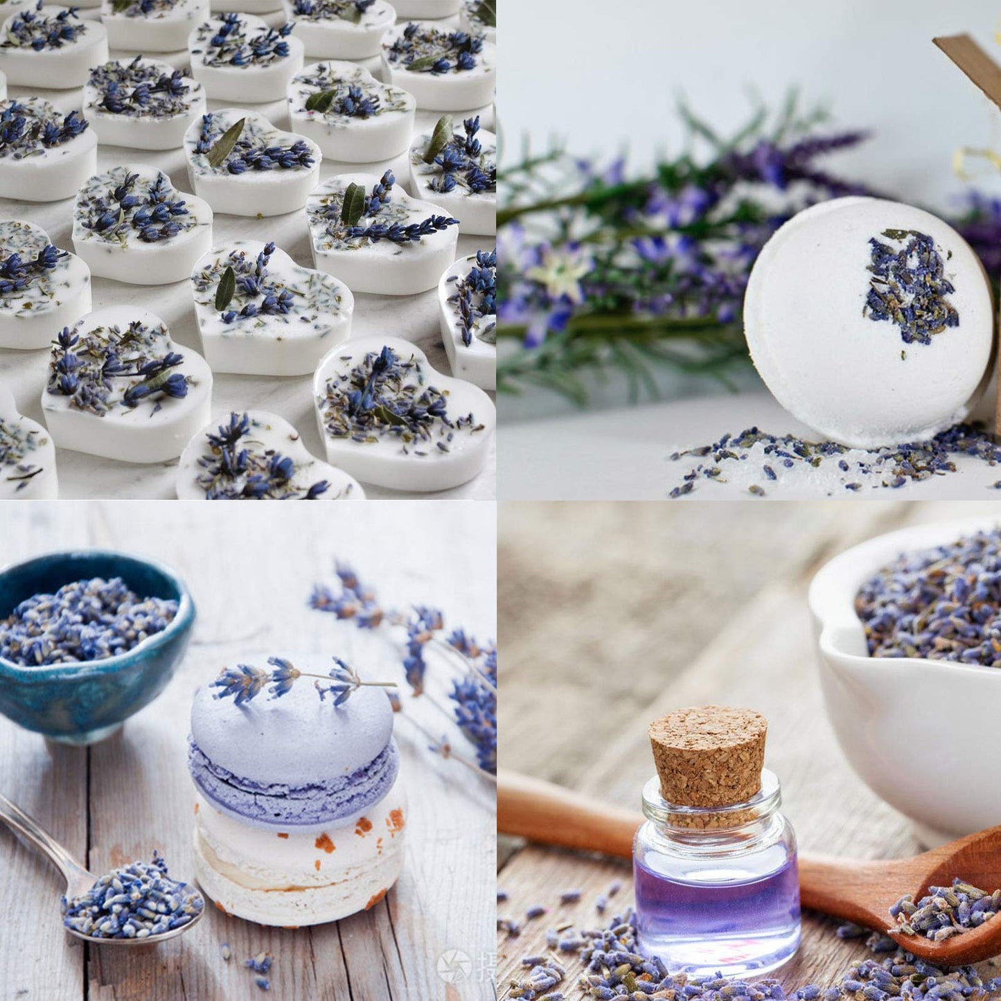 CoolCrafts Dried Lavender Flowers, Dry Lavender Buds Bulk Wholesale Fragrant Lavender for Wedding Toss, Crafts, Sachets - 1 Pound