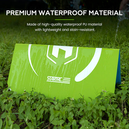 STARTRC Drone Landing Pad, Universal Waterproof Portable Fast-Foldable Helipad for Mini 5 Pro/4/3/2 SE/4K/DJI Neo/Flip/Mavic 3/RC Quadcopters (Blue-green, 26-inch/65cm)