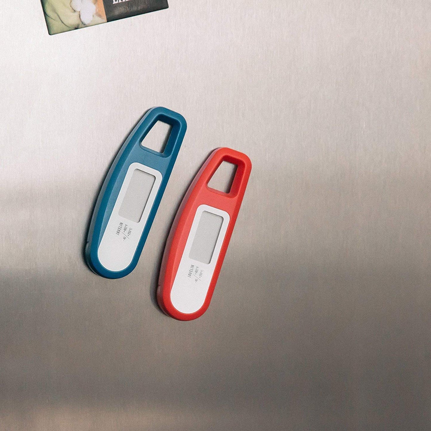 Lavatools Javelin® Ultra-Fast 2-Second Digital Instant Read Meat Thermometer for Cooking, 2.75" Probe, Compact Foldable Design, Large Display, Splash Resistant – Milk