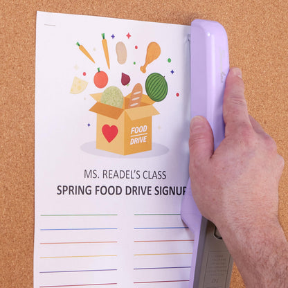 Swingline Stapler, 30 Sheet Capacity, 747 Business Stapler, Jam Free, Metal, Lavender (S7074737)
