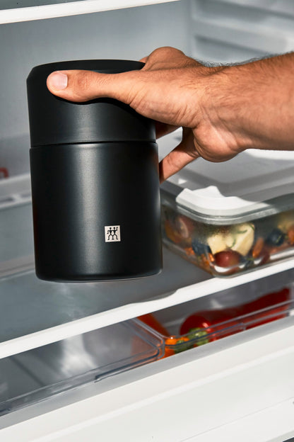 ZWILLING 39500-510-0 Black Stainless Steel 700ml Food Jar, 18/8