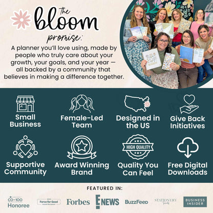 bloom daily planners 2026-2027 (8.5" x 11") Academic Year Day Planner (July 2026 - July 2027) - Weekly & Monthly Dated Agenda Organizer with Stickers & Tabs - Blooming Wildly