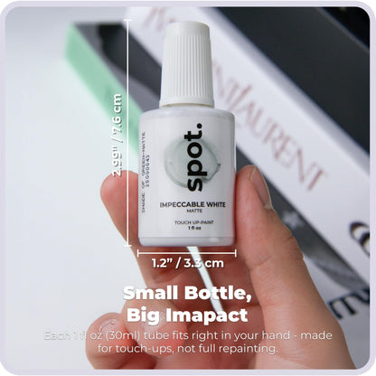 Touch-Up Paint | Matte Finish for Cabinets, Walls, Doors & Furniture | Multi-Tone White Repair Kit | Quick-Dry, Self-Priming, Low-Odor, Eco-Friendly | No-Sanding or Primer Needed | 3 Pack by spot.