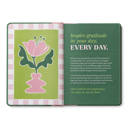 Compendium – Gratitude Every Day Guided Journal: A Daily Practice for Joy and Contentment – A 5-Minute a Day Personal Growth Notebook – An Inspiring Daily Journal for Forming New Habits