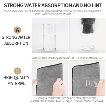 Shiny Wipes Towel for Shower, Shiny Wipes Cloth, Shower Cleaning Cloths for Car Detailing, Kitchen, Window Cleaning Cloth (3, 40 * 40cm)
