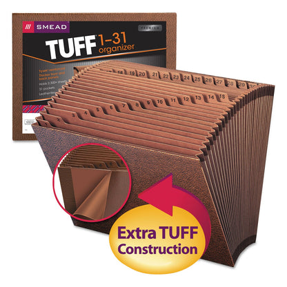 Smead Open Top Expanding File, 1-31 Index, 12 x 10-Inch, Stock (70467)