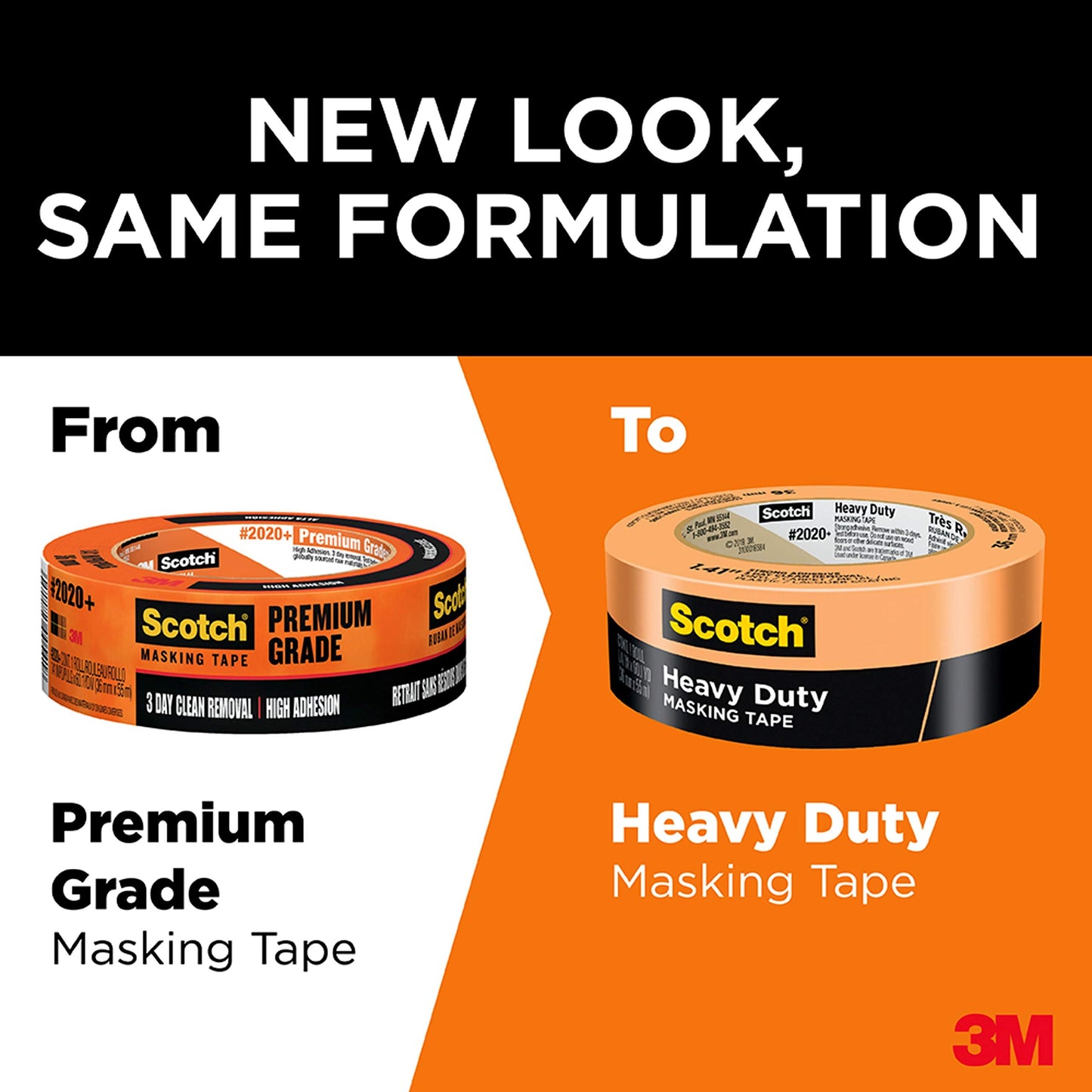 Scotch Heavy Duty Painter's Tape, 9 Rolls, 0.94 in x 60.1 yd, for Use On Vinyl, Carpet, Metal, & Plastic, Indoor & Outdoor Masking Tape, Bonds Aggressively, 3-Day Clean Removal (2020+-24AP9)