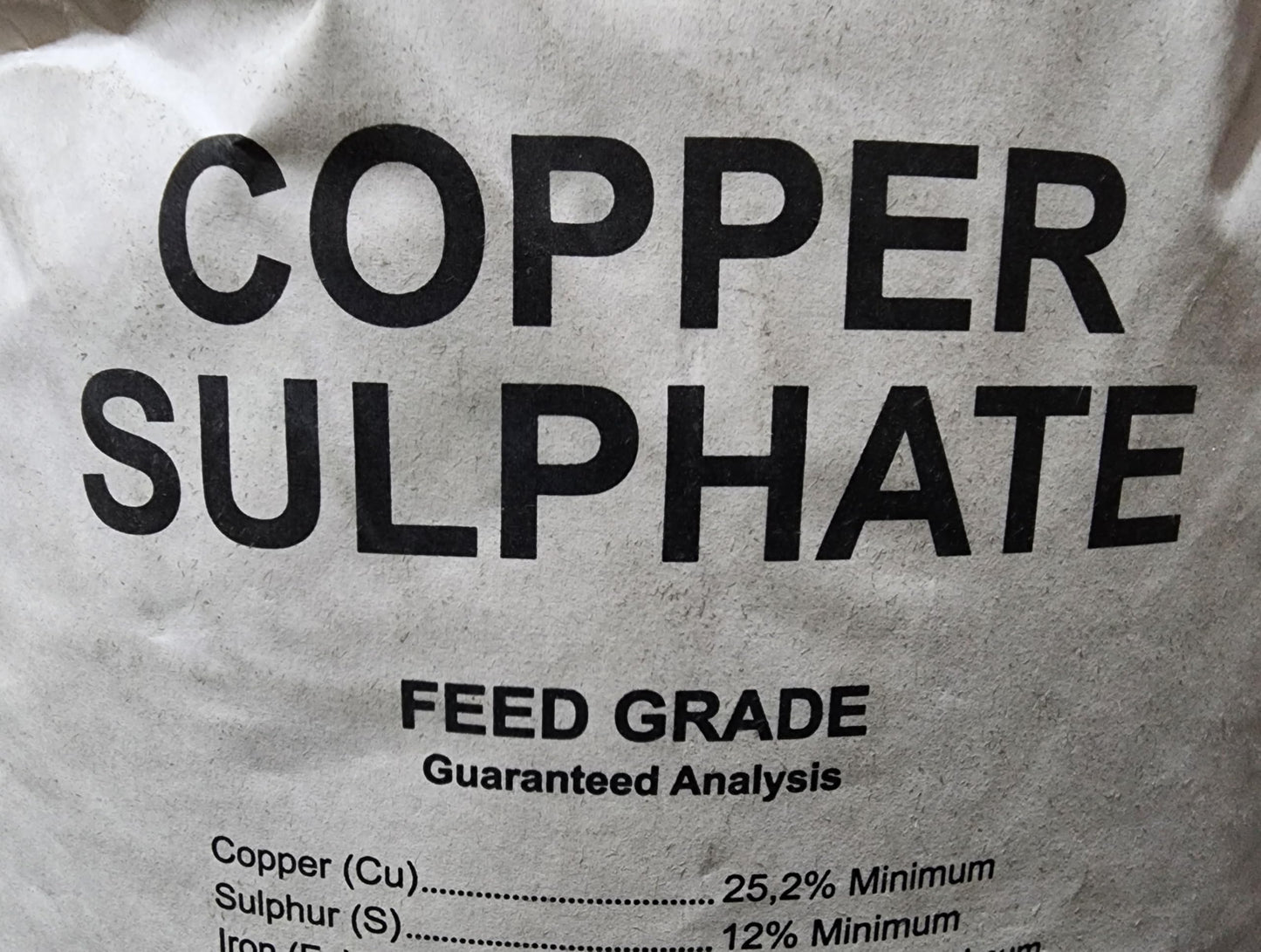 Copper Sulphate Pentahydrate 99.9% Pure, 40 Grams Each Pack (5 Packs)