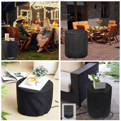 AEIMIAIDE Propane Tank Cover, Outdoor 420D Heavy Duty Waterproof Coversfor Standard 20lb Tank Cylinder, Waterproof and UV Resistant Gas Cylinder Cover, Traveling Camping Use