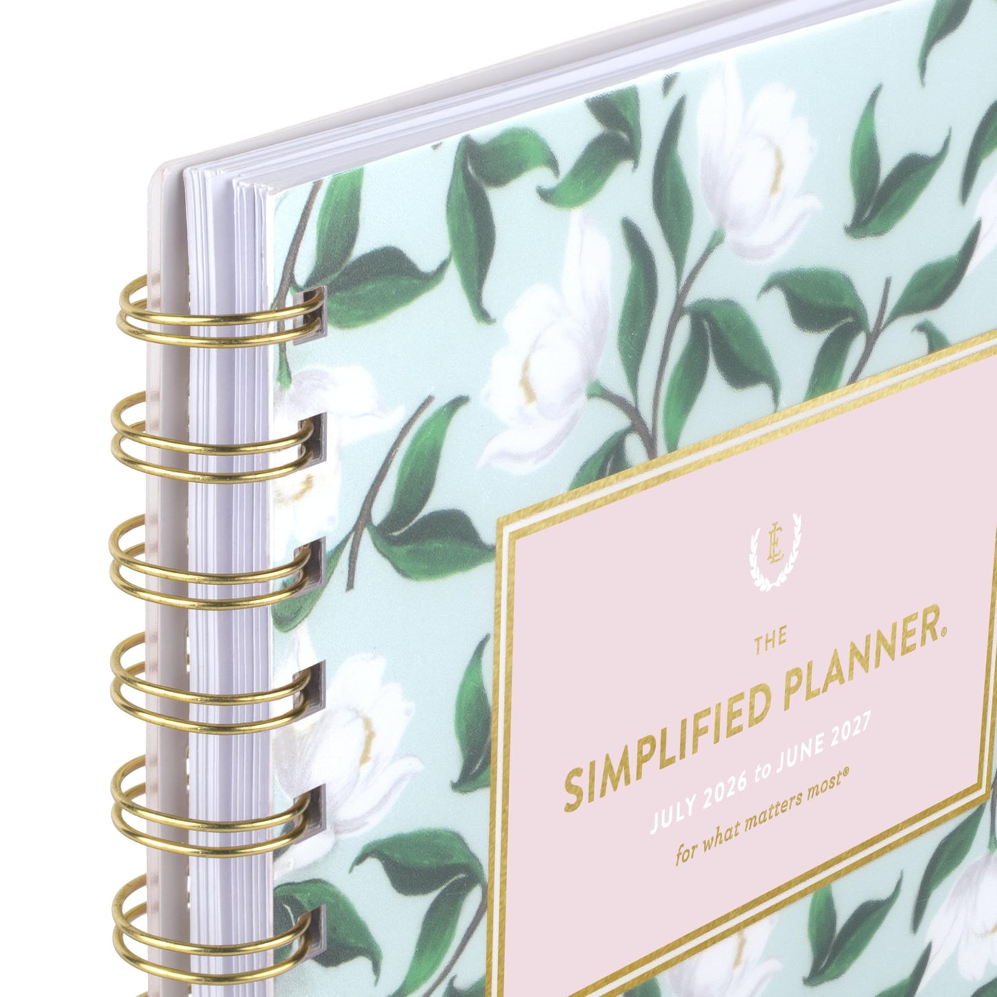 AT-A-GLANCE Planner 2026-2027 Weekly & Monthly Academic 12-Month July-June, 5-1/2" x 8-1/2", Simplified by Emily Ley, Savanna Blooms (EL50-200A)