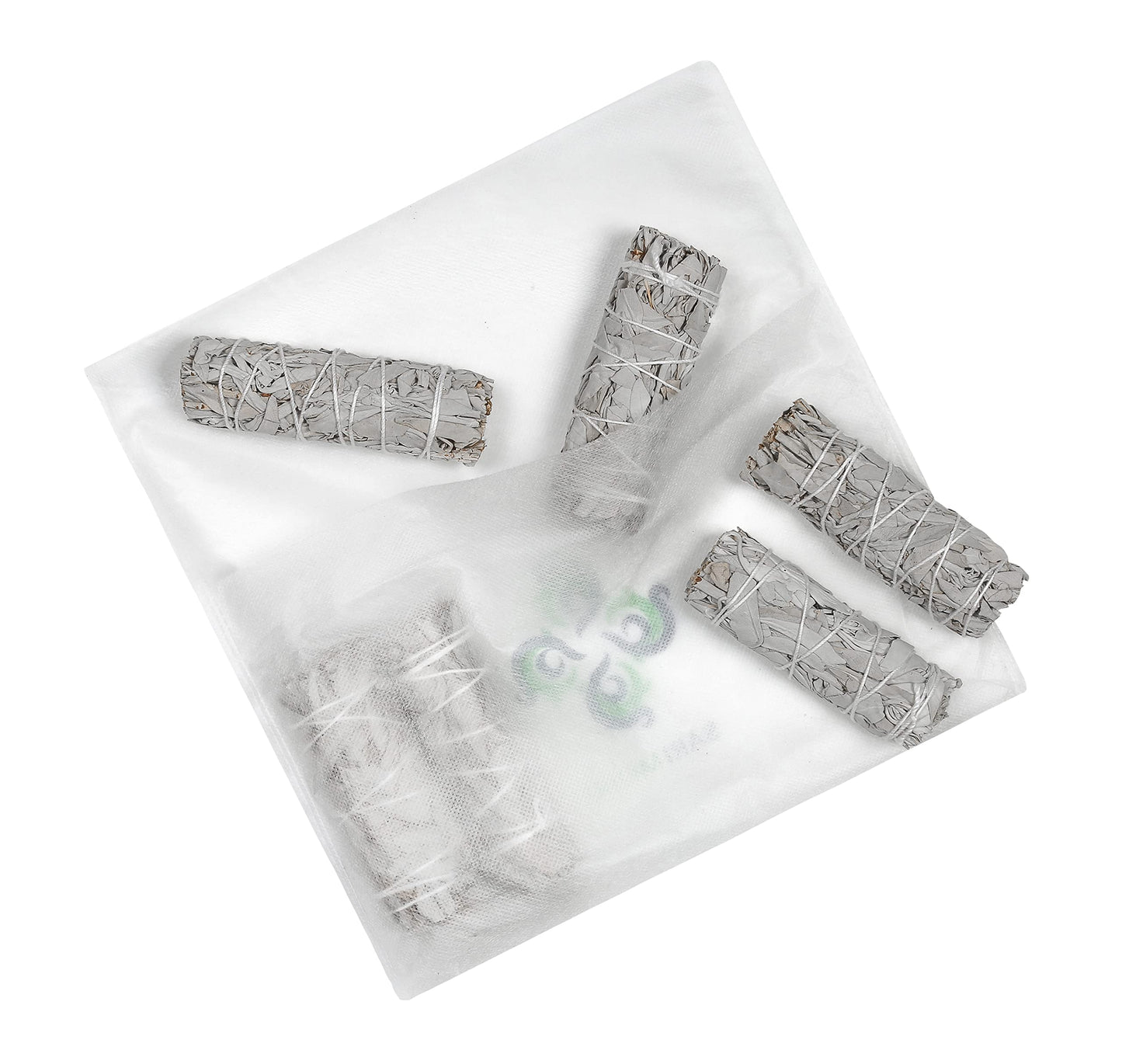 White Sage Smudge Sticks - 6-4" Sage Bundles - Perfect Sage Stick Smudge Sticks Smudging Kit Replenishment